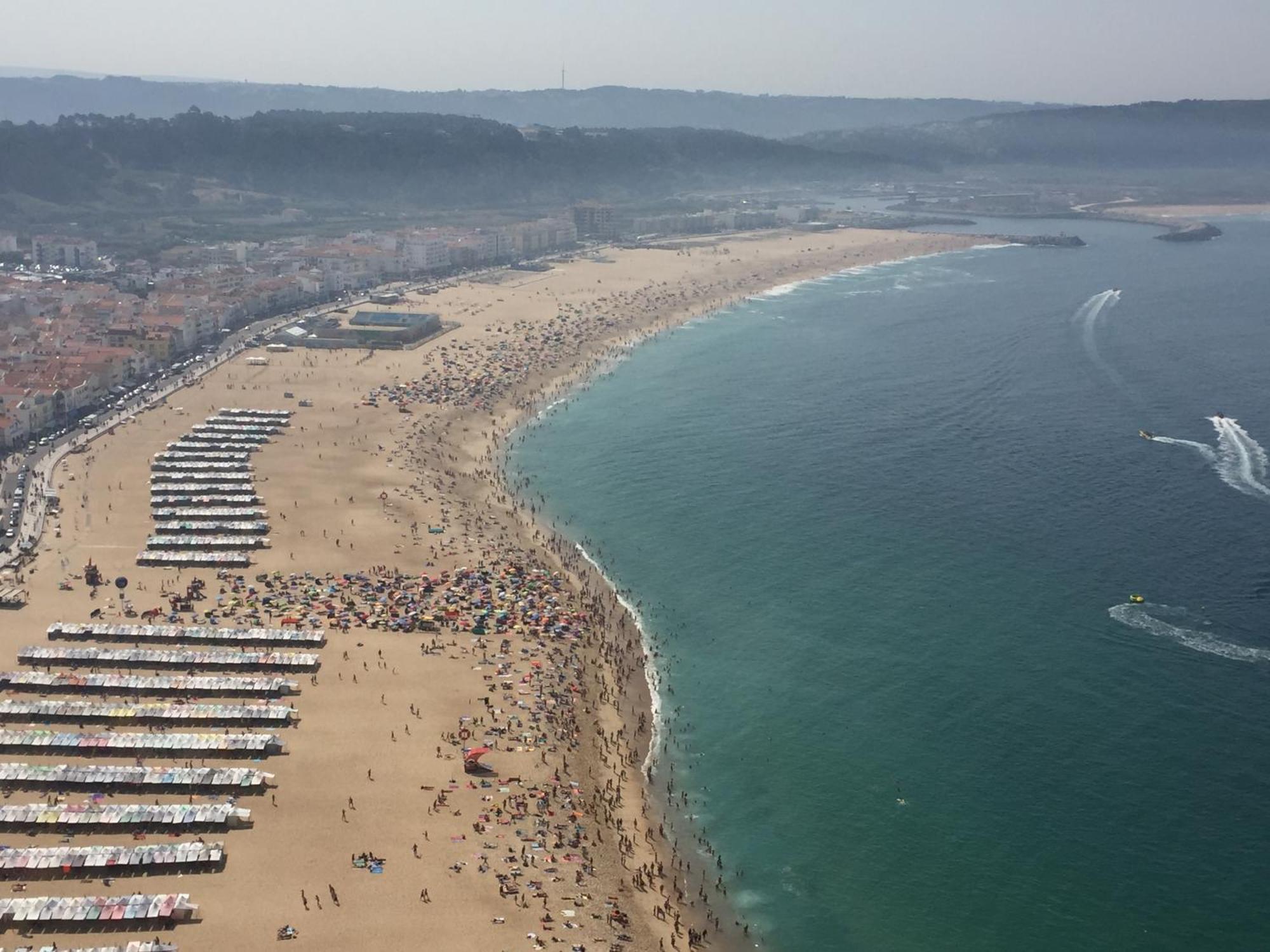 Appartamento Casa Da Mama Nazaré Esterno foto
