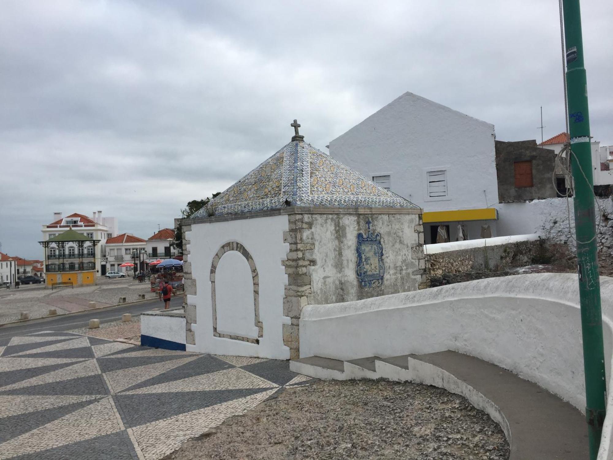 Appartamento Casa Da Mama Nazaré Esterno foto